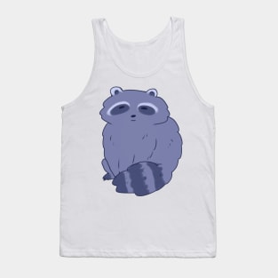 Chunky Raccoon drawing Tank Top